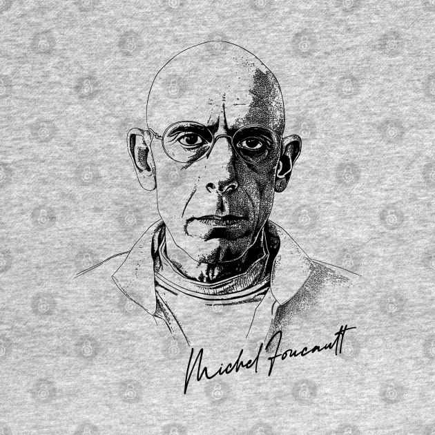 Michel Foucault - Retro Design by DankFutura